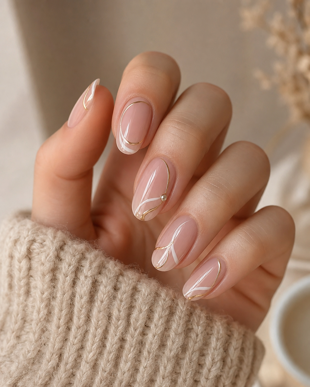 Gel Manicure (with design)